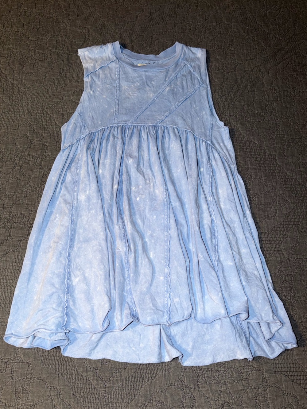 Urban Outfitters-UO Stevie Babydoll T-Shirt Dress-Blue Women’s Size-XS
